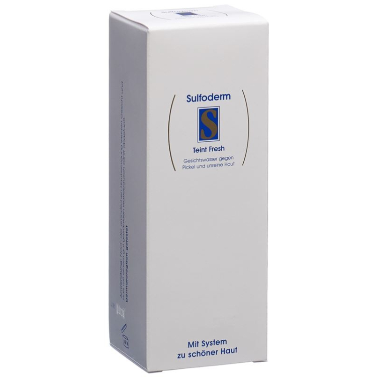 Butelka Sulfoderm S do cery świeżej 150 ml