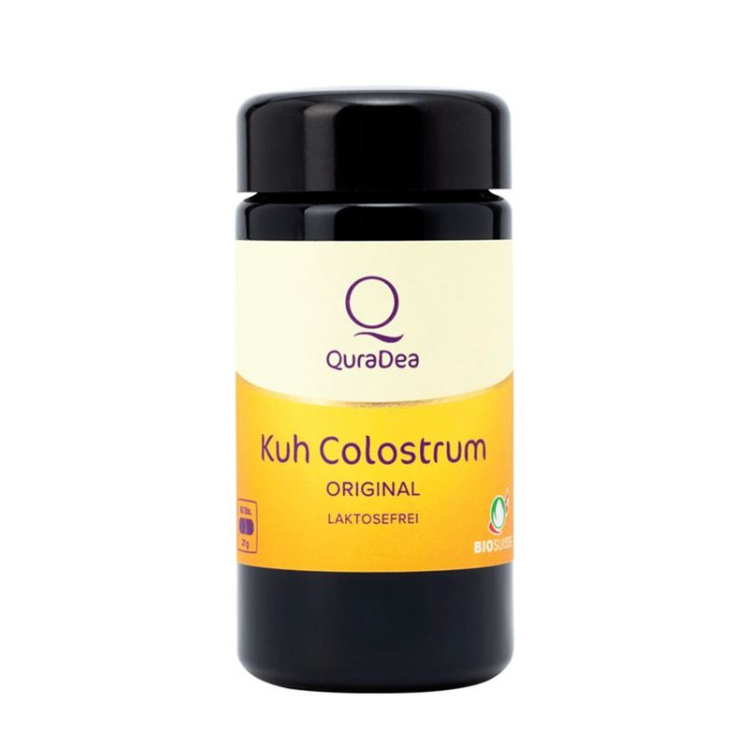 QuraDea Kuh Colostrum Original Kaps Bio pasteurisiert 120 Stk