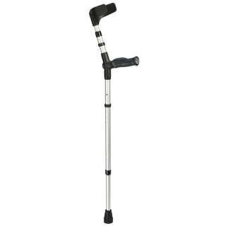Ossenberg crutch alu/black XL ortho pemegang 150kg 1 pasang