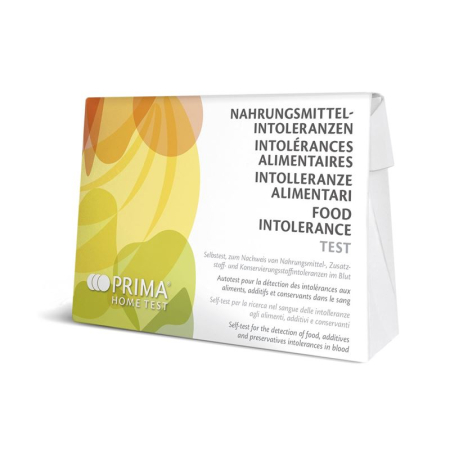 PRIMA THUIS TEST Voedselintolerantie test (64 voedingsmiddelen