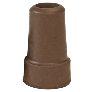 Ossenberg cap with steel core for metal sticks 16mm brown