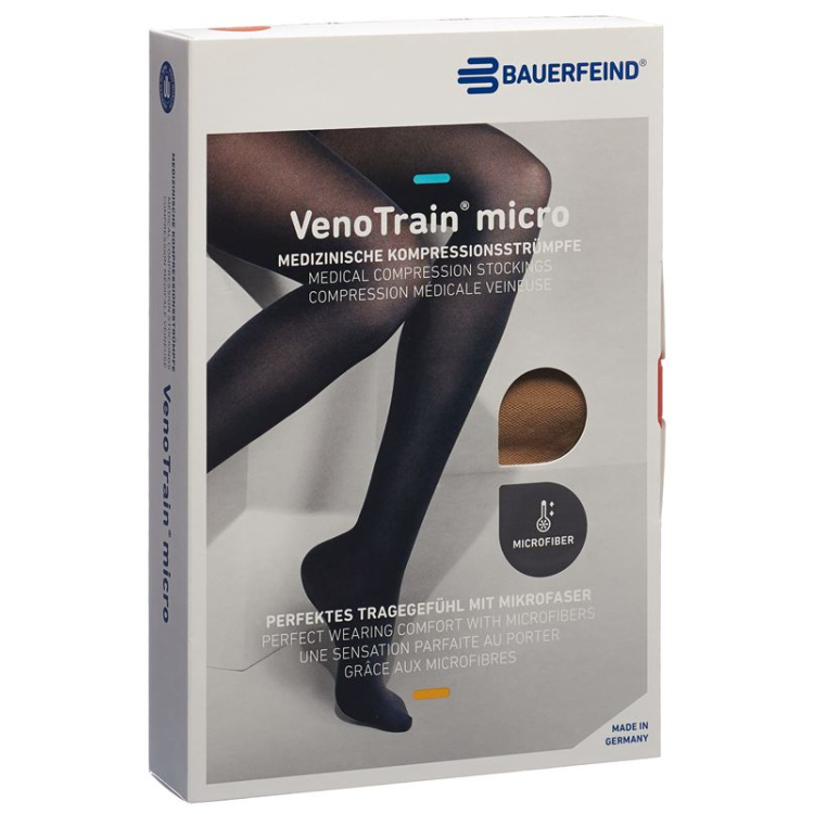 VENOTRAIN MICRO A-T KKL2 XL pluss/lühike avatud varba karamell