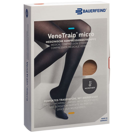 VenoTrain MICRO A-TU KKL2 XL plus / long open toe cream 1 pair