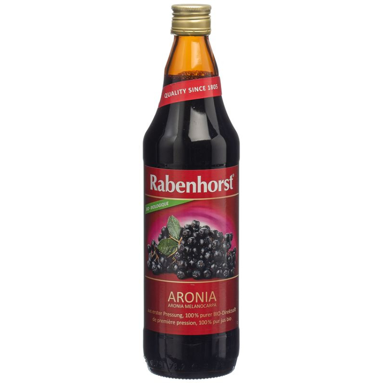 Rabenhorst chokeberry juice mother Bio Fl 750 ml