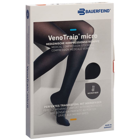 VENOTRAIN MICRO A-G KKL2 M normal/curto dedo aberto preto