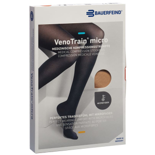 VenoTrain MICRO AG KKL2 S plus / short open toe cream adhesive tape tip normal 1 pair