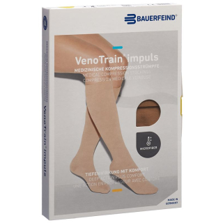 VenoTrain PULSE AD KKL2 VI plus / short open toe caramel pair 1