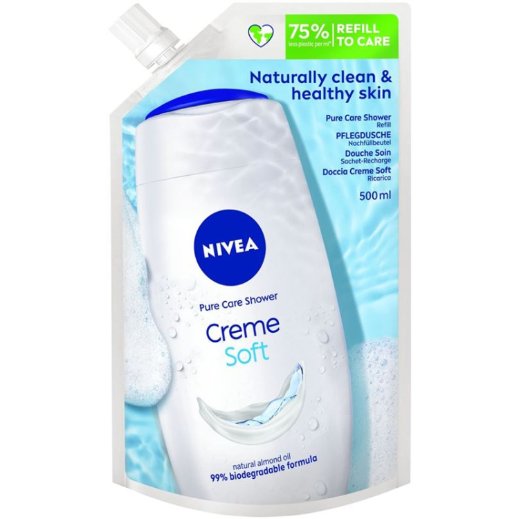 Nivea Pflegedusche Creme Soft refill 500 ml