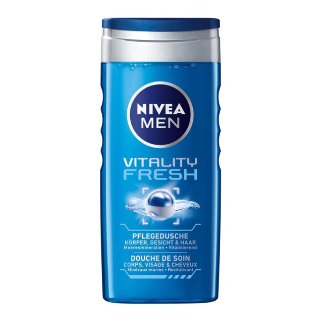 Nivea Men Care Shower Vitality Fresh 250 ml