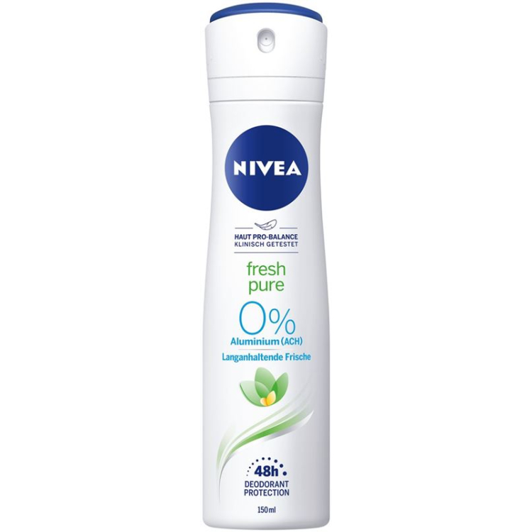 Nivea Deo Aero Fresh Pure Female (new) spray 150 ml 