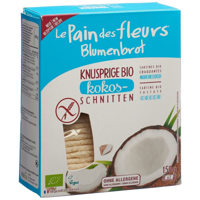 Blumenbrot Crunchy Slices Coconut 150 g