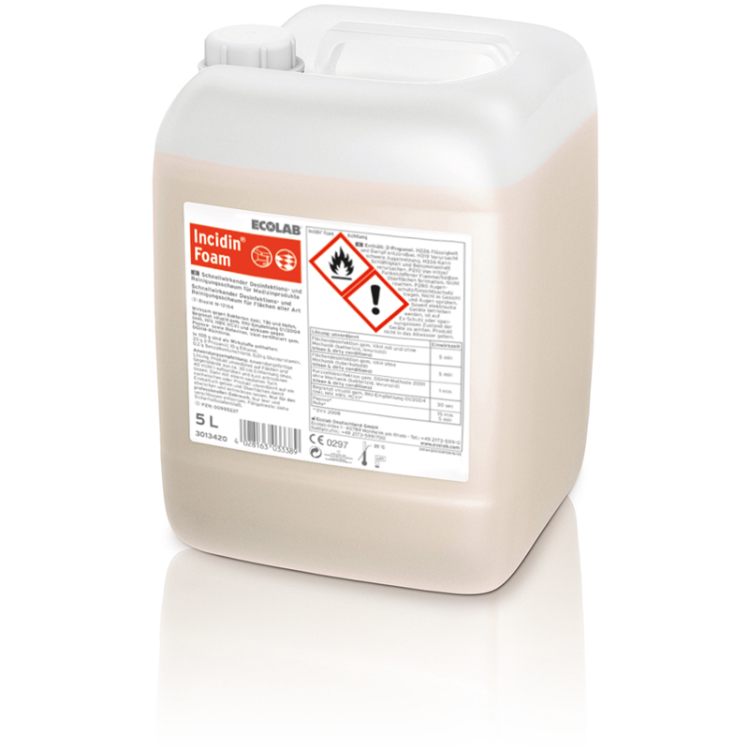 Incidin Foam ready made surface disinfectant foam 16 Fl 750 ml