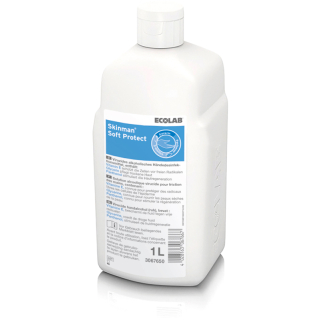 Skinman Soft Protect virucidal alcoholic hand disinfection 6 Fl 750 ml