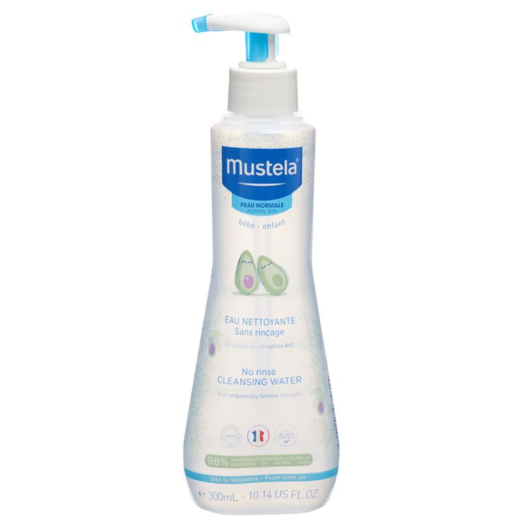 Mustela Reinigungsfluid ohne Abspülen normal Haut Disp 500 ml