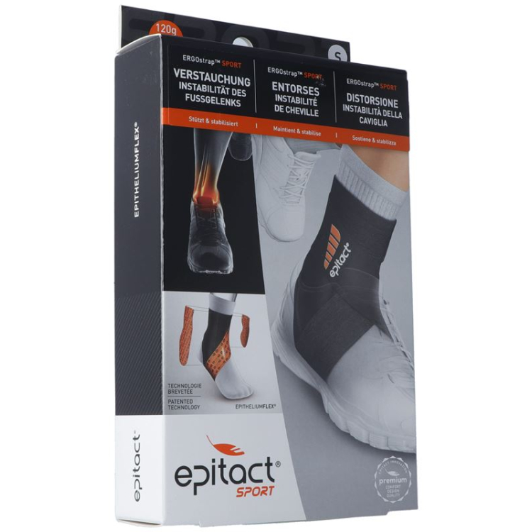 Epitact Sports ERGOstrap ankle bandage S 18.5-20cm