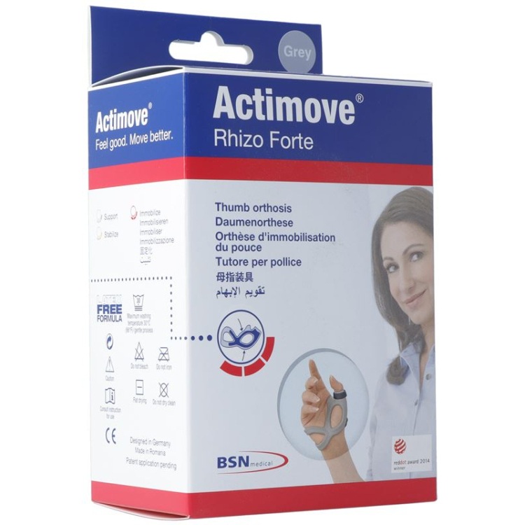 Actimove RhizoForte Thumb Hand width 8-8.7cm left