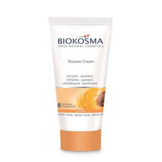 Biokosma Shower Cream Apricot Honey mini-size Tb 30 ml