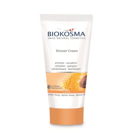 Biokosma Shower Cream Apricot-Honey Mini-Size Tb 30 ml
