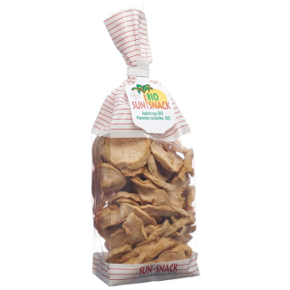 Organic Sun Snack aros de manzana ecológicos bolsa 150 g