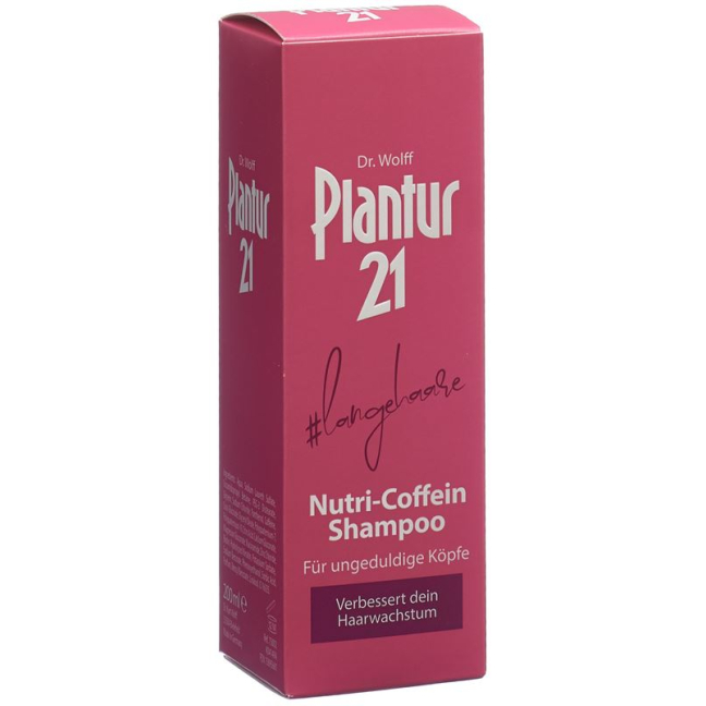 Plantur 21 Nutri-Caffeine შამპუნი გრძელი თმის ბოთლი 200 მლ