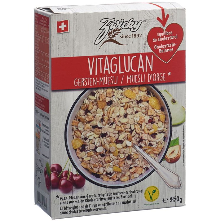 Zwicky Vitaglucan Müesli 350 ក្រាម។