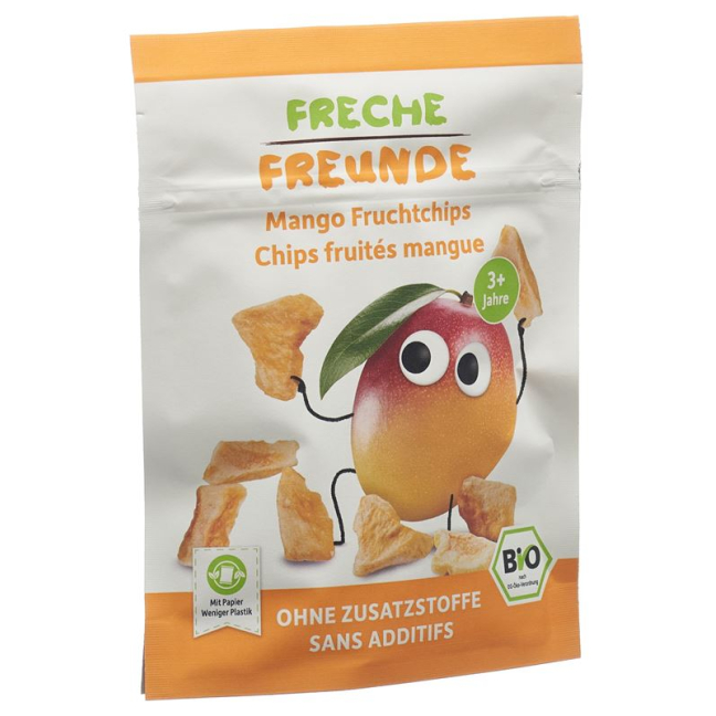 Naughty Friends Mango Fruit Crisps - Healthy and Delicious Snacks from Switzerland