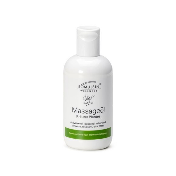 Romulsin massageolie activerende kruiden 250 ml