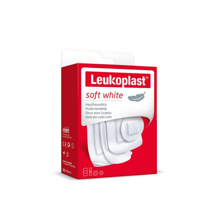 Leukoplast 소프트 화이트 4 Grössen 30 Stk