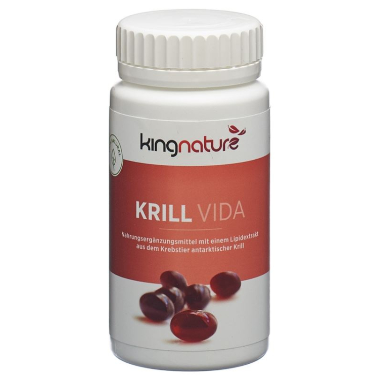 Kingnature Krill Vida 120 capsules