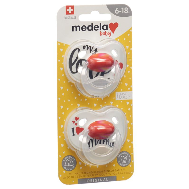 MEDELA Baby Nuggi מקורי 6-18 Sig Love