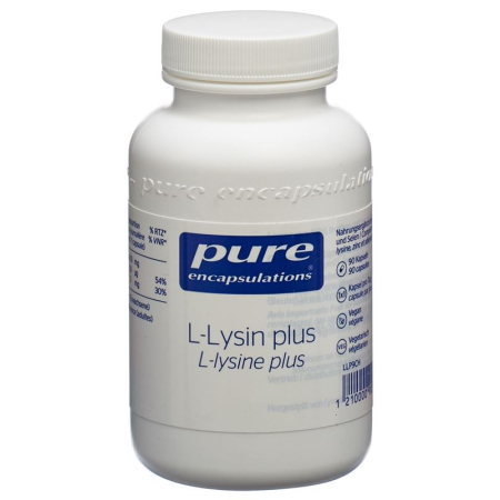 Pure L-Lysine Plus Kaps Ds 90 pcs