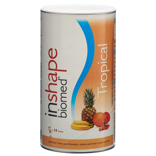 INSHAPE Biomed Plv Tropical - Meal Replacement for Weight Control