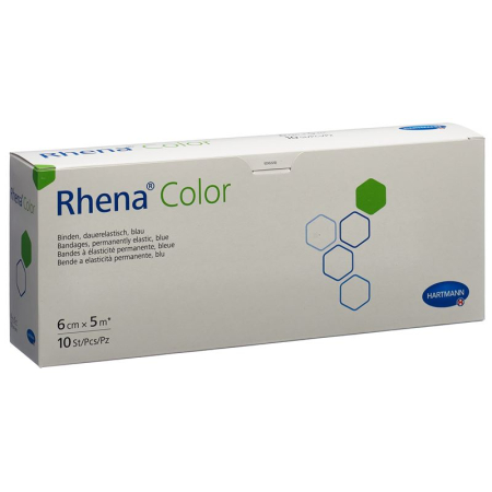 RHENA 컬러 엘라스트 바인드 6cmx5m 블루오픈
