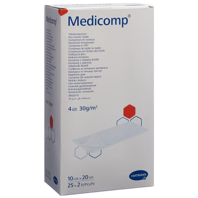 MEDICOMP 4 fach S30 10x20 см стерильді