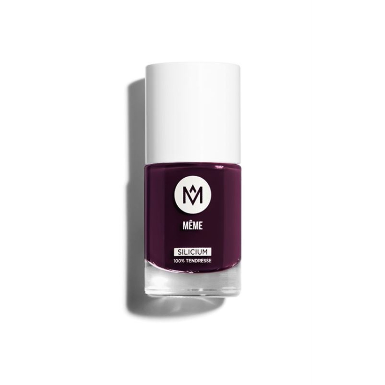 MEME Nagellack mit Silicium Aubergine 08