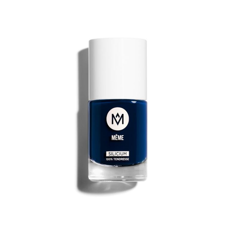 MEME Nagellack mit Silicium Marineblau 09 Fl 10 ml