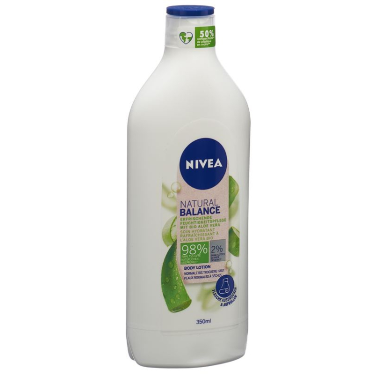 لوسیون بدن Nivea Natural Balance Bio mit آلوئه ورا 350 میلی لیتر