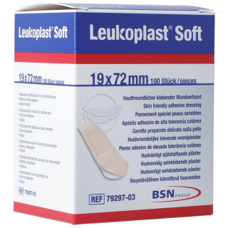 Leukoplast Soft Strips 19x72mm 100 pcs