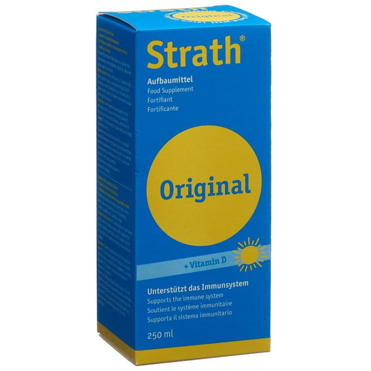 STRATH Originalus skystas Aufbaumittel su Vit D