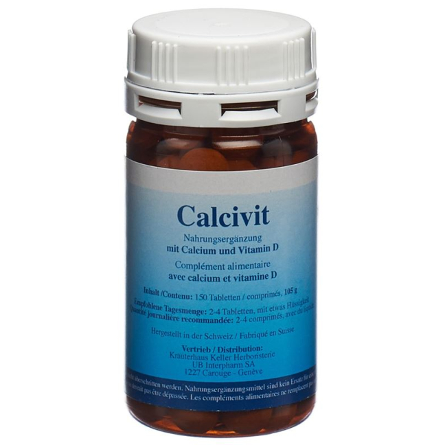 CALVIT Calcium- en vitamine D-tabletten