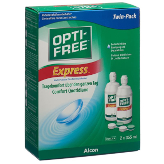 Opti Free Express No Gosok Lös Duo Pack 2 Fl 355 ml