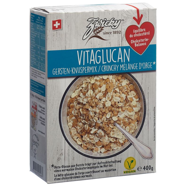 ZWICKY Vitaglucan Knuspermix - A Healthy Snacking Option