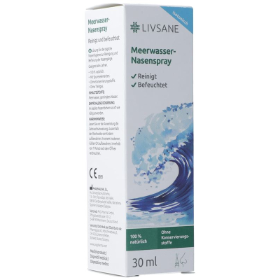 LIVSANE Nasenspray isotonisches Meerwasser