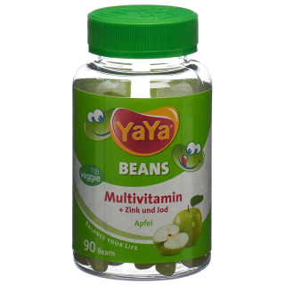 YAYABeans Multivitamin Apfel ohne Gelatine Ds 90 Stk