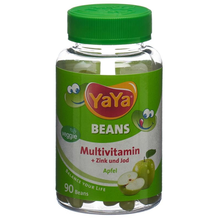 YAYABeans multivitamin apple Gelatine Ds 90 pcs