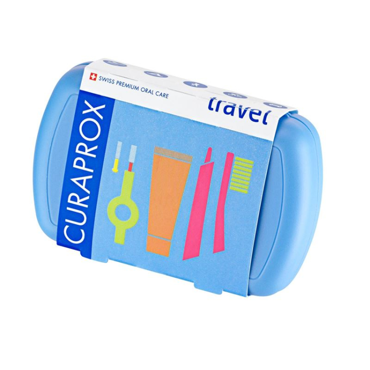 CURAPROX Travel Set blå