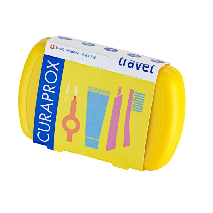 Curaprox Travel Set Gelb