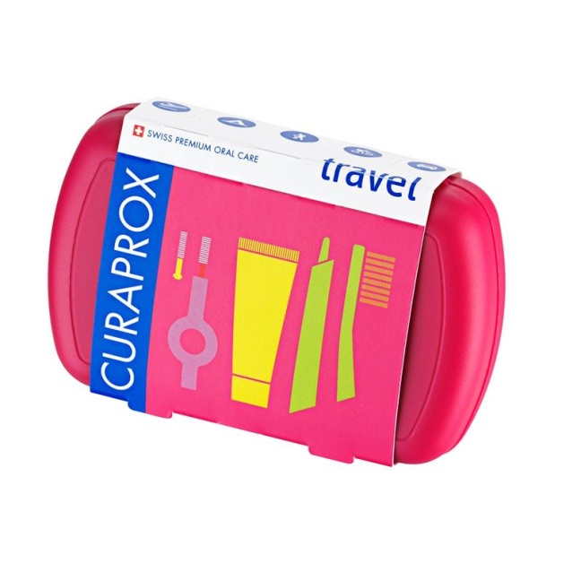 Curaprox Travel Set пурпуровий