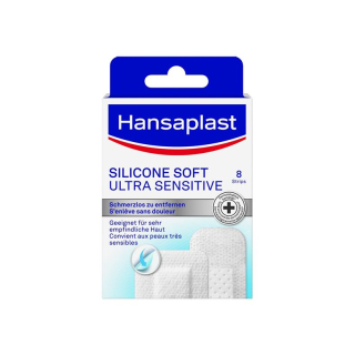 Hansaplast silicone patch mix pack 8 pcs