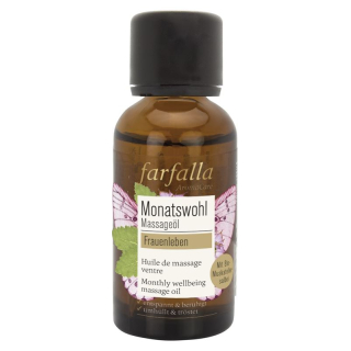 Farfalla monthly well-being massage oil women's life clary sage 30 ml